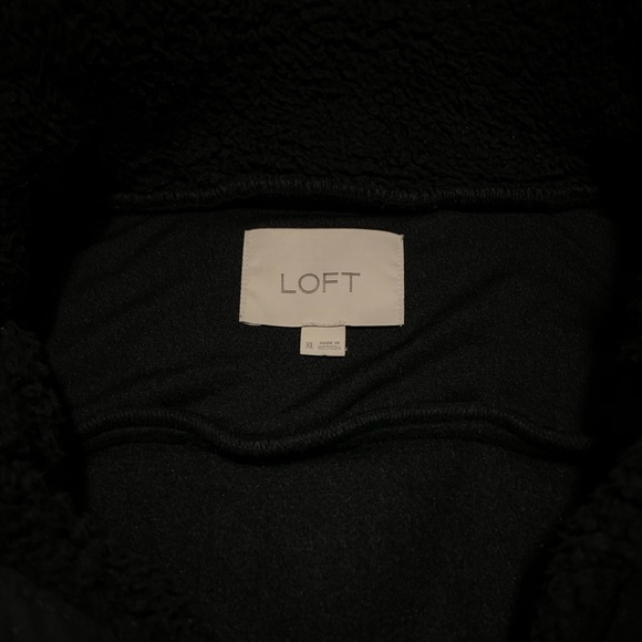 Black Sherpa Bomber Jacket - Picture 8 of 8